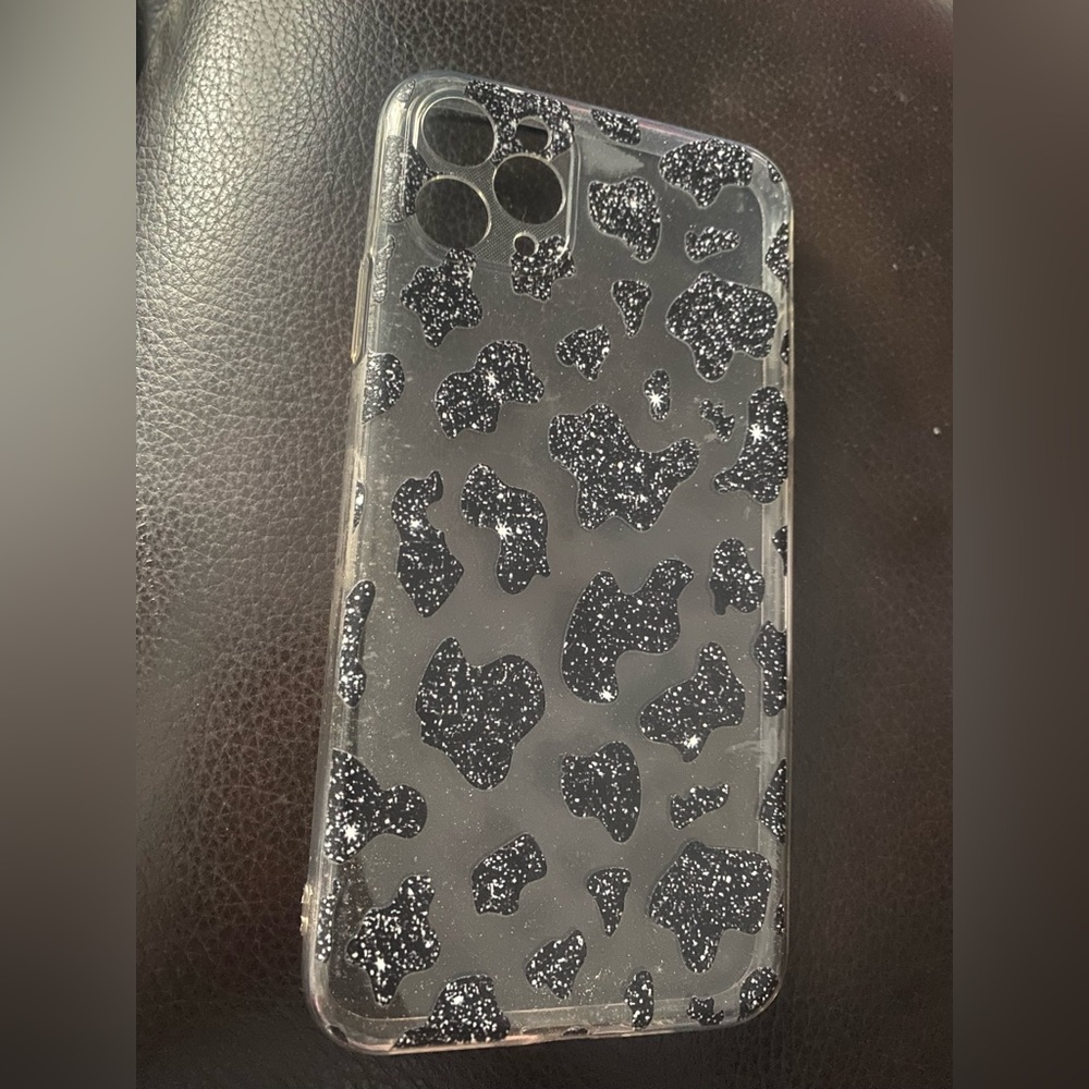 iPhone 11 Pro Max cow print case